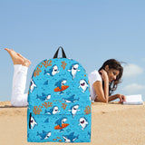 Shark Pattern #2 Backpack - FREE SHIPPING Shark Pattern #2 Backpack - FREE SHIPPING