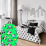 Cute Pandas Design #1 Backpack (Green) - FREE SHIPPING Cute Pandas Design #1 Backpack (Green) - FREE SHIPPING