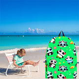 Cute Pandas Design #1 Backpack (Green) - FREE SHIPPING Cute Pandas Design #1 Backpack (Green) - FREE SHIPPING