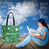 Astronomy Chalkboard Cloth Tote Astronomy Chalkboard Cloth Tote