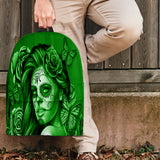 Calavera Fresh Look Design #2 Backpack (Green Lime Rose) - FREE SHIPPING Calavera Fresh Look Design #2 Backpack (Green Lime Rose) - FREE SHIPPING