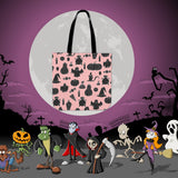 Halloween Icons Halloween Trick Or Treat Cloth Tote Goody Bag (Pink Cream) Halloween Icons Halloween Trick Or Treat Cloth Tote Goody Bag (Pink Cream)