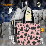 Halloween Icons Halloween Trick Or Treat Cloth Tote Goody Bag (Pink Cream) Halloween Icons Halloween Trick Or Treat Cloth Tote Goody Bag (Pink Cream)