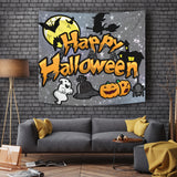 Happy Halloween Design #1 - Halloween Wall Tapestry - FREE SHIPPING Happy Halloween Design #1 - Halloween Wall Tapestry - FREE SHIPPING