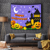 Happy Halloween Design #3 - Halloween Wall Tapestry - FREE SHIPPING Happy Halloween Design #3 - Halloween Wall Tapestry - FREE SHIPPING