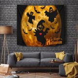 Happy Halloween Design #5 - Halloween Wall Tapestry - FREE SHIPPING Happy Halloween Design #5 - Halloween Wall Tapestry - FREE SHIPPING