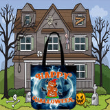Happy Halloween Design #4 Halloween Trick Or Treat Cloth Tote Goody Bag Happy Halloween Design #4 Halloween Trick Or Treat Cloth Tote Goody Bag