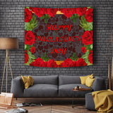 Happy Valentine's Day Design #1 Wall Tapestry - FREE SHIPPING Happy Valentine's Day Design #1 Wall Tapestry - FREE SHIPPING