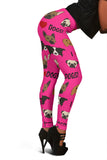 I Love Dogs Leggings (FPD Pink) - FREE SHIPPING I Love Dogs Leggings (FPD Pink) - FREE SHIPPING