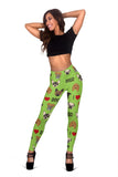 I Love Dogs Leggings (Richmond SPCA Green) - FREE SHIPPING I Love Dogs Leggings (Richmond SPCA Green) - FREE SHIPPING