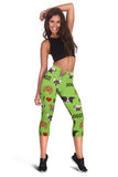 I Love Dogs Capri Leggings (Richmond SPCA Green) - FREE SHIPPING I Love Dogs Capri Leggings (Richmond SPCA Green) - FREE SHIPPING
