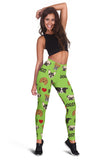 I Love Dogs Leggings (Richmond SPCA Green) - FREE SHIPPING I Love Dogs Leggings (Richmond SPCA Green) - FREE SHIPPING