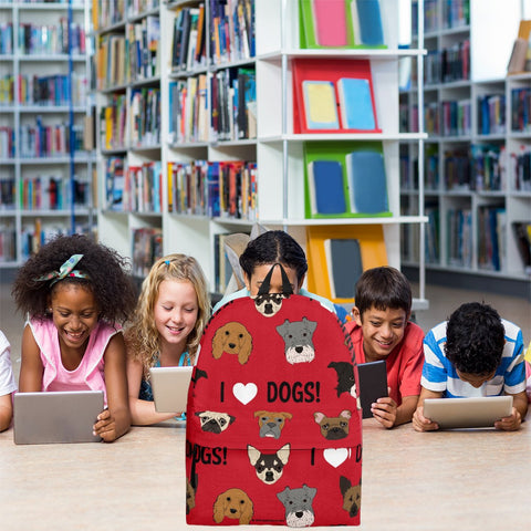 I Love Dogs Backpack - FREE SHIPPING I Love Dogs Backpack - FREE SHIPPING