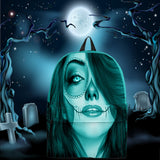 Calavera Fresh Look Design #3 Backpack (Ice Blue Aquamarine) - FREE SHIPPING Calavera Fresh Look Design #3 Backpack (Ice Blue Aquamarine) - FREE SHIPPING