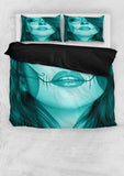 Calavera Fresh Look Design #3 Duvet Cover Set (Ice Blue Aquamarine) - FREE SHIPPING Calavera Fresh Look Design #3 Duvet Cover Set (Ice Blue Aquamarine) - FREE SHIPPING