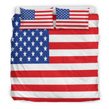 USA Flag Duvet Cover Set (Design #1) - FREE SHIPPING USA Flag Duvet Cover Set (Design #1) - FREE SHIPPING