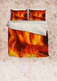 Log Fire Duvet Cover Set - FREE SHIPPING Log Fire Duvet Cover Set - FREE SHIPPING