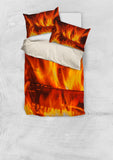 Log Fire Duvet Cover Set - FREE SHIPPING Log Fire Duvet Cover Set - FREE SHIPPING