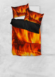 Log Fire Duvet Cover Set - FREE SHIPPING Log Fire Duvet Cover Set - FREE SHIPPING