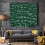 Mathematica Chalkboard Design #1 Tapestry Green - FREE SHIPPING Mathematica Chalkboard Design #1 Tapestry Green - FREE SHIPPING