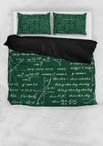 Mathematica Design #1 Duvet Cover Set (Green) - FREE SHIPPING Mathematica Design #1 Duvet Cover Set (Green) - FREE SHIPPING