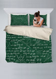 Mathematica Design #2 Duvet Cover Set (Green) - FREE SHIPPING Mathematica Design #2 Duvet Cover Set (Green) - FREE SHIPPING