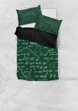 Mathematica Design #2 Duvet Cover Set (Green) - FREE SHIPPING Mathematica Design #2 Duvet Cover Set (Green) - FREE SHIPPING