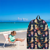 Sea Life Collection - Mermaids Backpack (Dark Blue) - FREE SHIPPING