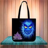 Momster (Blue) Halloween Trick Or Treat Cloth Tote Goody Bag Momster (Blue) Halloween Trick Or Treat Cloth Tote Goody Bag