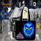 Momster (Blue) Halloween Trick Or Treat Cloth Tote Goody Bag Momster (Blue) Halloween Trick Or Treat Cloth Tote Goody Bag