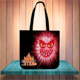 Momster (Red) Halloween Trick Or Treat Cloth Tote Goody Bag Momster (Red) Halloween Trick Or Treat Cloth Tote Goody Bag