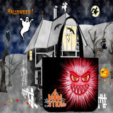 Momster (Red) Halloween Trick Or Treat Cloth Tote Goody Bag Momster (Red) Halloween Trick Or Treat Cloth Tote Goody Bag