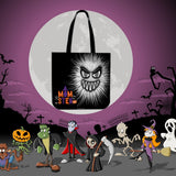 Momster (White) Halloween Trick Or Treat Cloth Tote Goody Bag Momster (White) Halloween Trick Or Treat Cloth Tote Goody Bag