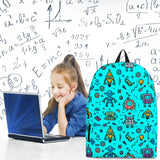 Mutant Robots Backpack (Cyan) - FREE SHIPPING Mutant Robots Backpack (Cyan) - FREE SHIPPING