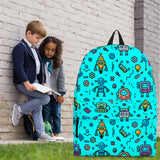 Mutant Robots Backpack (Cyan) - FREE SHIPPING Mutant Robots Backpack (Cyan) - FREE SHIPPING