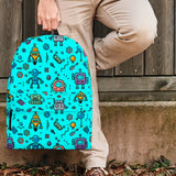 Mutant Robots Backpack (Cyan) - FREE SHIPPING Mutant Robots Backpack (Cyan) - FREE SHIPPING