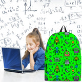 Mutant Robots Backpack (Green) - FREE SHIPPING Mutant Robots Backpack (Green) - FREE SHIPPING