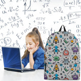 Mutant Robots Backpack (Gray) - FREE SHIPPING Mutant Robots Backpack (Gray) - FREE SHIPPING