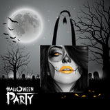 Calavera Fresh Retro Goth Look Design #4 Cloth Tote Bag! Calavera Fresh Retro Goth Look Design #4 Cloth Tote Bag!