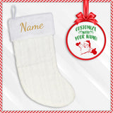 Personalized Embroidered Christmas Stocking Personalized Embroidered Christmas Stocking