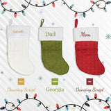 Personalized Embroidered Christmas Stocking Personalized Embroidered Christmas Stocking