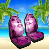 Calavera Fresh Look Design #3 Car Seat Covers (Pink Mystic Topaz) - FREE SHIPPING Calavera Fresh Look Design #3 Car Seat Covers (Pink Mystic Topaz) - FREE SHIPPING