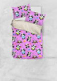 Cute Pandas Design #1 Duvet Cover Set (Pink) - FREE SHIPPING Cute Pandas Design #1 Duvet Cover Set (Pink) - FREE SHIPPING