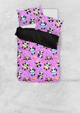 Cute Pandas Design #1 Duvet Cover Set (Pink) - FREE SHIPPING Cute Pandas Design #1 Duvet Cover Set (Pink) - FREE SHIPPING