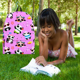 Cute Pandas Design #1 Backpack (Pink) - FREE SHIPPING Cute Pandas Design #1 Backpack (Pink) - FREE SHIPPING