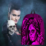 Calavera Fresh Look Design #2 Backpack (Pink Easy On The Eyes Rose) - FREE SHIPPING Calavera Fresh Look Design #2 Backpack (Pink Easy On The Eyes Rose) - FREE SHIPPING