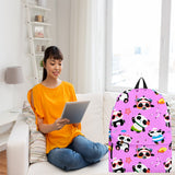 Cute Pandas Design #1 Backpack (Pink) - FREE SHIPPING Cute Pandas Design #1 Backpack (Pink) - FREE SHIPPING