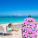 Cute Pandas Design #1 Backpack (Pink) - FREE SHIPPING Cute Pandas Design #1 Backpack (Pink) - FREE SHIPPING