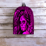 Calavera Fresh Look Design #2 Backpack (Pink Easy On The Eyes Rose) - FREE SHIPPING Calavera Fresh Look Design #2 Backpack (Pink Easy On The Eyes Rose) - FREE SHIPPING