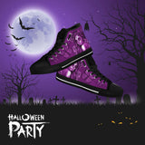 Calavera Fresh Look Design #2 Women's High Tops - Black Soles Calavera Fresh Look Design #2 Women's High Tops - Black Soles